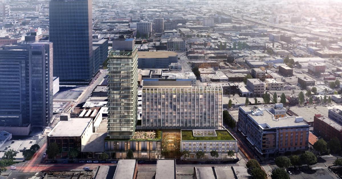 Morrison Hotel Project Targets 2024 Completion Date Urbanize LA   Morrison Hotel New 3 